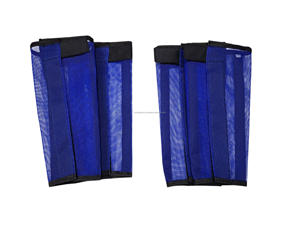 Bottes anti-mouches en maille de nylon respirant de qualité supérieure pour chevaux, lot de 4, protège-jambes en maille pour chevaux, leggings en maille pour chevaux - Product Image 2