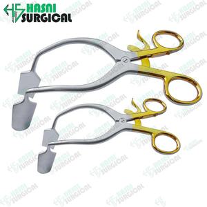 เครื่องถ่างช่องคลอดแบบ Lletz สำหรับผ่าตัดทางนรีเวช รุ่นขายดี ผลิตในประเทศปากีสถาน  แบบครึ่ง TC สีทอง  รับทำโลโก้ตามสั่ง - Product Image 2