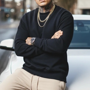 Hoodie d'hiver surdimensionné brodé 2026 - 100% coton, polaire polyester disponible dans toutes les tailles et couleurs et personnalisable - Product Image 1