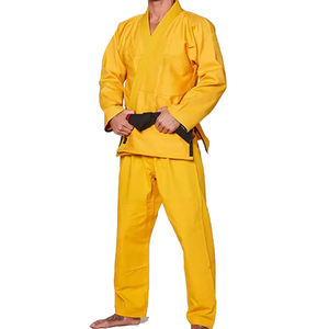Uniforme de Jiu-Jitsu de haute qualité, logo personnalisé, nouveau design tendance, coton, décontracté, respirant, couleurs unies, léger, séchage rapide - Product Image 2