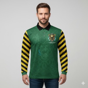 เสื้อตกปลาแขนยาวแบบแห้งเร็วพิมพ์ลายแบบซับลิเมชั่นออกแบบเองพร้อมกระดุม - Product Image 6