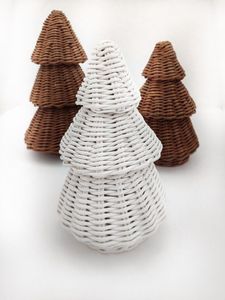 Décoration de Noël en rotin tressé naturel en forme de renne, rustique, pour table, exportateur et fabricant en gros du Vietnam - Product Image 4