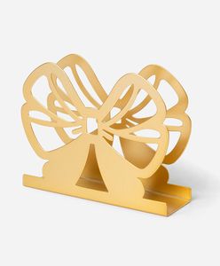 Stylish Iron <b>Tissue</b> <b>Holder</b> Decorative Napkin Stand Durable Table Organizer for Home <b>Kitchen</b> Bathroom Dining Countertop Decor - Product Image 3