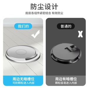 Door <b>Stopper</b> Anti Collision No Drill Ultra Thin Silent Magnetic High Strength Glass Door <b>Stopper</b> - Product Image 5