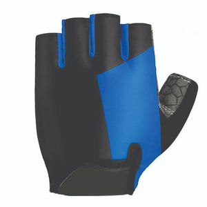 Gants de vélo de montagne d'hiver légers, antidérapants, résistants aux chocs, demi-doigts, rembourrés, unisexes - Product Image 5