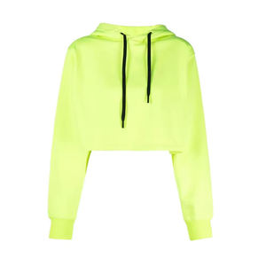 เสื้อครอปฮู้ดดี้ผู้หญิงสุดเทรนดี้มีสไตล์ สำหรับแฟชั่นสตรีทแวร์ลุคสบายๆ เนื้อผ้านุ่มสบาย เหมาะสำหรับใส่ในชีวิตประจำวัน - Product Image 1