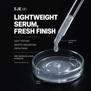 Sérum SJE Lab à l'acide tranexamique, à la niacinamide, à l'alpha-albutine et au menthol, anti-rides, anti-âge, éclaircissant, soin des taches brunes, 50 ml, boîte pour le visage - Product Image 4