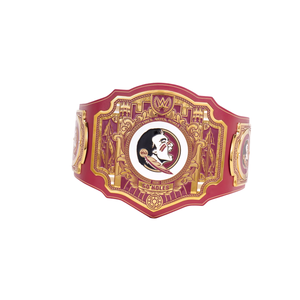 Florida State Seminoles Championship Belt Customizable Wrestling Belt High Quality Collectible Sports Title Belt for Fans - Product Image 6