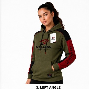 Sudadera con Capucha para Mujer, Suave, de Felpa, con Bolsillo Tipo Canguro, Informal, Cómoda para Uso Diario - Product Image 4