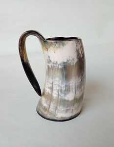 Authentiques mugs à boire en corne de bœuf, très demandés, polis, de Noël, en corne de buffle et de bœuf, personnalisables, aux prix les plus bas - Product Image 1