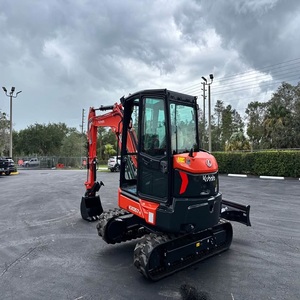 Mini-excavatrice Kubota KX057-5 de 5,5 tonnes pour travaux de terrassement, prix abordable, installation facile, vente en gros - Product Image 3