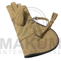 Gants de fauconnerie personnalisés pour le dressage des faucons et la manipulation des oiseaux de chasse