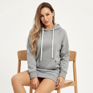 Sudadera con Capucha Larga de Forro Polar para Mujer, Estilo Oversize, Urbana, Casual, Streetwear, Proveedor Mayorista de Ropa - Product Image 1