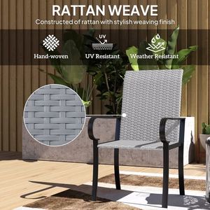 Sedie a dondolo in rattan - Product Image 5