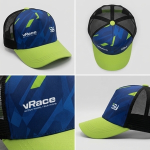 Casquette de camionneur personnalisée imprimée, casquette en maille à fermeture snapback, fournisseur en gros OEM ODM - Product Image 2
