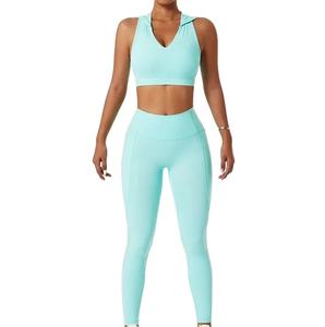 ชุดออกกำลังกายเล่นโยคะของผู้หญิงชุดออกกำลังกายพิมพ์ลายแบบกำหนดเองชุดเล่นยิมระบายอากาศได้ดี - Product Image 1