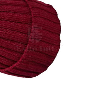 Gorros de Piel de Alta Calidad para Mujer, Gorros de Invierno de Lujo al por Mayor, Gorros de Punto con Pompón de Piel Auténtica, Fabricante de Gorros Personalizados - Product Image 6