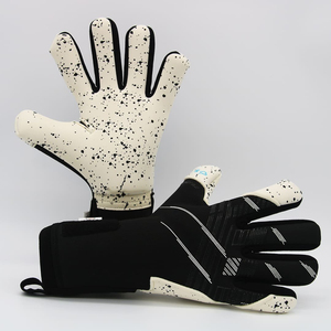 Guantes de Portero de Fútbol Profesionales de Cuero, Transpirables, Ajustables, Antideslizantes, con Cierre de Gancho y Bucle, Impermeables para un Rendimiento Superior - Product Image 2