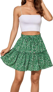 Jupe taille haute personnalisée pour femme, athlétique, yoga, course, golf, entraînement, sport, séchage rapide, respirante, teinte en pièce - Product Image 6