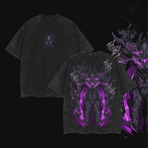 T-shirt Col Rond Délavé à l'Acide Coupe Classique Adulte Vente en Gros Haute Qualité T-shirts Personnalisés Délavés à l'Acide Basiques Amples - Product Image 4