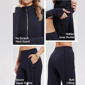 Conjunto Casual de Shorts para Mujer 2026, Estampado de Lunares, Logotipo Personalizado, Camiseta de Algodón de Alta Calidad, Conjunto de Shorts y Leggings para Mujer - Product Image 4