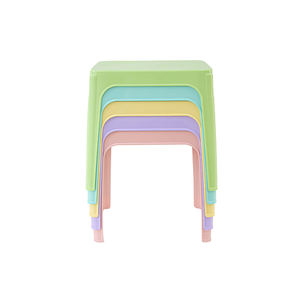 <b>Small</b> Plastic <b>Round</b> Modern Restaurant Dining <b>Table</b> for Commercial Use in Home Office Kitchen Living Room Bedroom Hotel Outdoor - Product Image 1