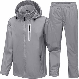 Veste de pluie pour homme, élégante, à capuche, longue, coupe-vent, thermique, imperméable, haute performance, pour activités de plein air, postée par Dress Sports - Product Image 1