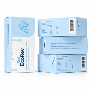 ECOREV ECO14 OEM Food Grade Aluminum Foil Laminated <b>Paper</b> Backed Soft Temper Roll for Butter <b>Wrapping</b> with 8011 & 1235 Alloy - Product Image 3