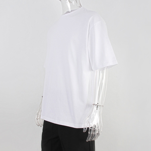 Camisetas unisex de alta calidad para hombre, sin estampado, hechas en Pakistán por una fábrica OEM con servicio profesional para el comercio. - Product Image 4