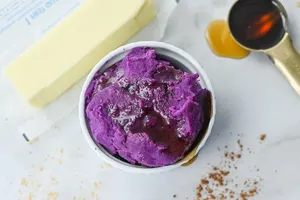 Pasta de ñame morado congelada para té de burbujas y bebidas - Product Image 1