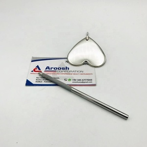 Vente en gros Extension de cils durable Coeur Miroir Private Label Beauté Argent Inspections Cils Artiste avec pointe pointue - Product Image 5