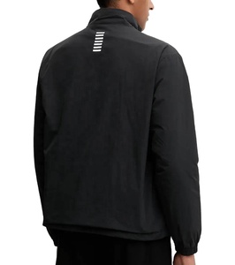 Nouvelle veste coupe-vent unisexe en nylon à fermeture éclair, motif écossais, résistante au vent et imperméable, personnalisable avec logo ODM, demi-zip. - Product Image 2