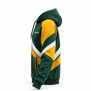 Modern Performance Hooded Outerwear Personalized Polyester Graphic Apparel Large <b>Scale</b> Manufacturing Wholesale Business - Product Image 2