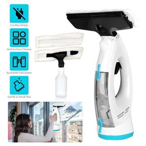 4 in 1 Cordless Electric Window Cleaner Rechargeable Dual Water Tanks Multifunctional Spray for Glass Tile Mirror Cleaning - Product Image 1