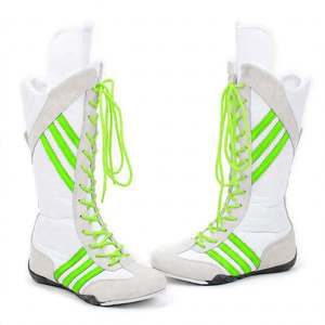 Driftwear Impex OEM Factory Custom Lace-Up Boxing Wrestling Shoes Lightweight Ankle Support Tall Ring Boots for Professional - Product Image 1