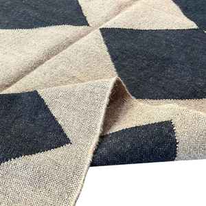 Tapis écologiques tissés à la main en jute et laine, kilims pour salon, chambre et bureau - Product Image 4