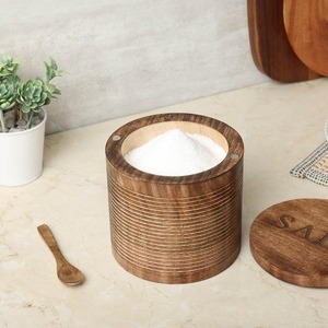 Best Selling Durable Wooden Canister for Hotel <b>Kitchen</b> or Restaurant <b>Pantry</b> and Commercial Available at Affordable Price - Product Image 1
