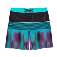 Short de surf homme 100% polyester motif personnalisé couleur logo nom 3D Art
