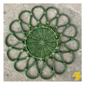 Custom Handwoven Rattan Charger Plate Natural Round Wicker Placemat Rustic Wedding Table Decoration Wholesale Supplier - Product Image 6