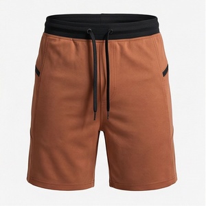 Shorts décontractés pour hommes en tissu respirant, parfaits pour l'été, vente directe d'usine, couleur personnalisable, doux et confortables - Product Image 1