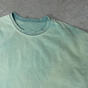 เสื้อยืดคัมเบอร์ สปอร์ต โฮลเซลล์ แบบวินเทจ ล้างสีด้วยกรด แขนสั้น คอกลม ทรงบ็อกซี่ สตรีทแวร์ สีซีดจาง ระบายอากาศได้ดี - Product Image 5