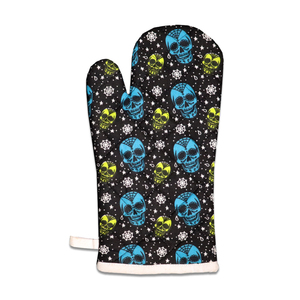 Beautiful Printed Design Multi Color Oven Mitt For Halloween 100% Cotton Oven Mitt With Custom Design at Lowest Price - Product Image 3