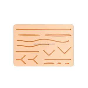 Tampon de suture pour la peau Modèle de formation en silicone de qualité alimentaire pour les étudiants et la pratique chirurgicale Marque privée OEM certifiée CE disponible - Product Image 3