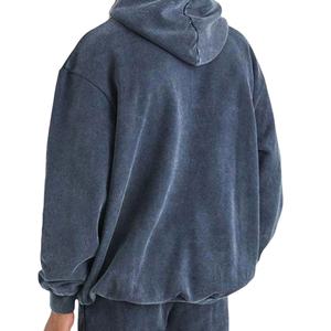 Chándal de lavado ácido de alta calidad de nuevo diseño, chándal de lavado ácido transpirable de poliéster, chándal de lavado ácido de invierno 2026 - Product Image 6