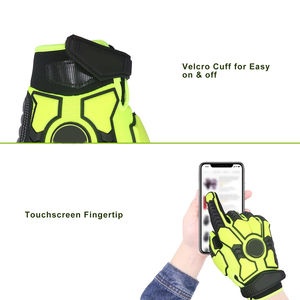 Nouveaux Gants de Travail Extérieurs Tendance 2026 Résistants aux Chocs, Qualité Supérieure, Anti-Boulochage, Compatibles Écran Tactile et Détection d'Aiguilles, Fabriqués au Pakistan - Product Image 5