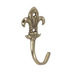 Gancho de pared para ahorrar espacio, ganchos de metal resistentes para colgar en la pared, organizador para abrigos, sombreros y bolsos, en acabado dorado. - Product Image 6