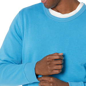 Sweat à capuche oversize pour homme en coton 100% uni et coloré avec logo frontal - Tissu épais écologique respirant doublé personnalisé - Product Image 6
