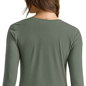 Healthcare <b>Scrub</b> Undershirts Soft Cotton Shirts for Medical Staff Work Uniform and Daily Use - Product Image 5