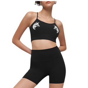 Soutien-gorge de yoga pour femme, maintien élevé, sans coutures, confortable, extensible, respirant, doux, pour fitness, entraînement, gym et yoga - Product Image 4