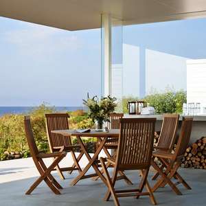 Silla de Comedor de Madera de Teca Sólida Natural para Exteriores – Elegante para Fabricantes de Muebles de Restaurantes y Cafeterías - Product Image 2